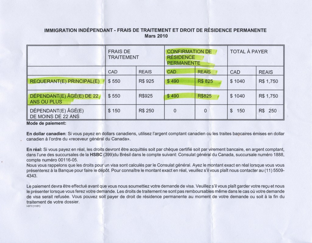 Pedido de Passaportes III